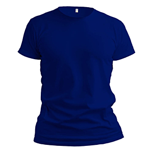 Camiseta Poliester Azul Royal Sublimatica - Adulto - Teteu Foto